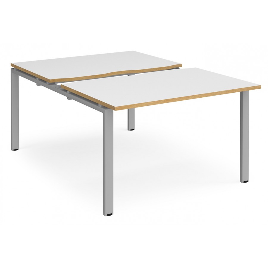 Adapt 1600mm Deep Sliding Top Back to Back Bench Desk